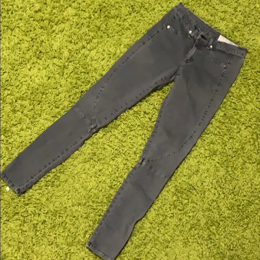 Rag & Bone gray skinny jeans